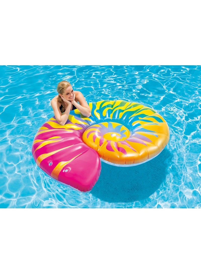 Intex - Rainbow Seashell Inflatable Pool Float 175x140 cm - 58791EP - Image 2