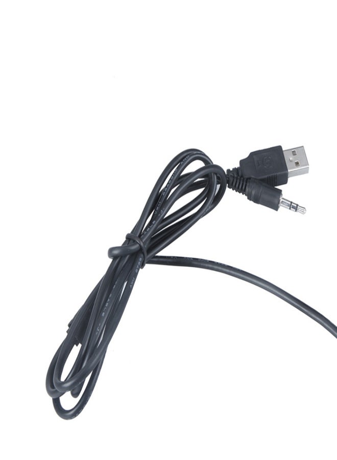 كاميرا ويب عالية الدقة (0.3 مليون بكسل) بمنفذ USB 2.0 مزودة بميكروفون، مناسبة لأجهزة الكمبيوتر الشخصية والمحمولة، لون أسود - Image 5