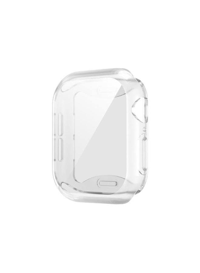 Waterproof Case for Apple Watch Screen Protector 46mm Series 10 Tempered Glass Face Cover (46mm, Clear)  - Image 1