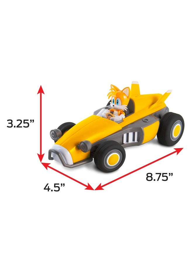 SONIC - Sonic Racing Rc: Tails The Fox Nkok (603) 2.4Ghz Remote Controlled Car With Turbo Boost Officially Licensed Sega Sonic The Hedgehog Battery Powered Ages 6+ - Image 1