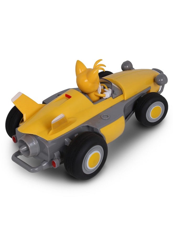 SONIC - Sonic Racing Rc: Tails The Fox Nkok (603) 2.4Ghz Remote Controlled Car With Turbo Boost Officially Licensed Sega Sonic The Hedgehog Battery Powered Ages 6+ - Image 1