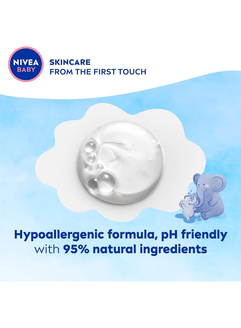Nivea Baby Pack of 2x500ml Shampoo Gentle And Mild. - Image 3