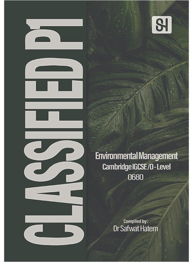 Hard Copy_IG-Cambridge Enviromental Manage Classified with answer Dr. Safwat Hatem & Dr. Carol Elhamy 2026