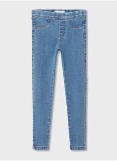 Kids Mid Wash Jeggings