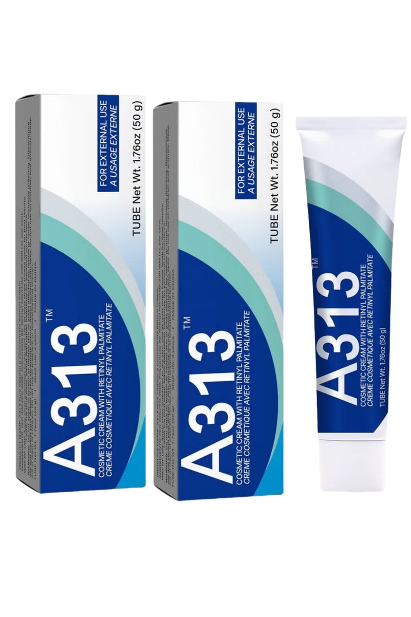 A313 Retinol Cream for Face, Anti-Ageing Treatment, Skin Brightening and Hydrating, 50g - Image 2