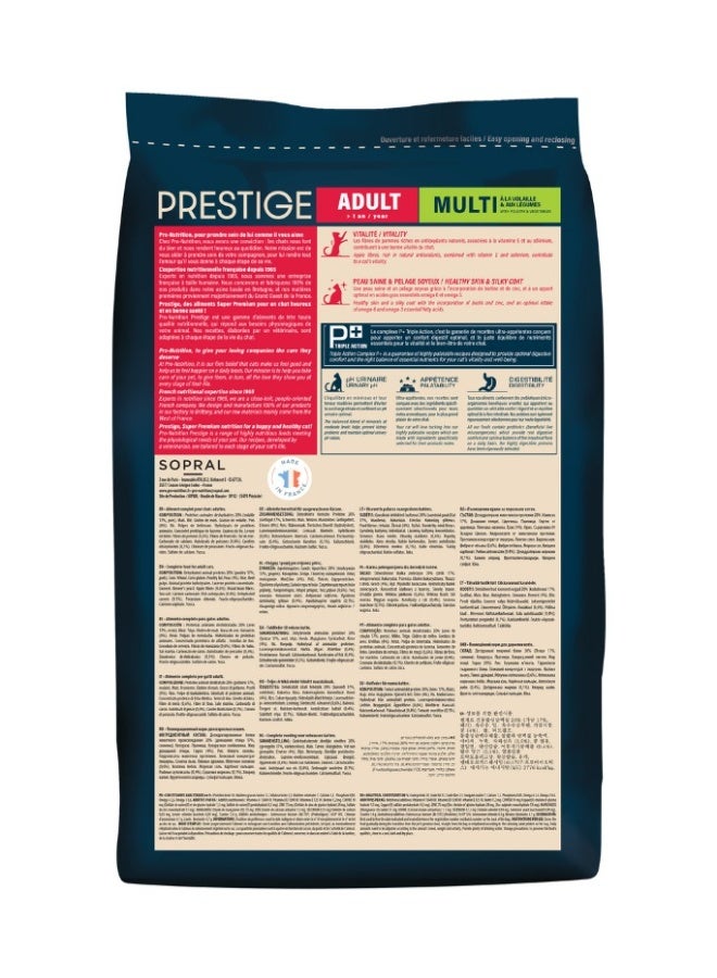 PRO NUTRITION Prestige Cat Adult Multi 2Kg - Image 2