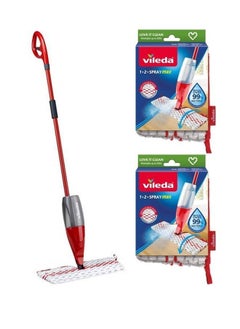 Set of 3 Spray Max Floor Mop with Refills