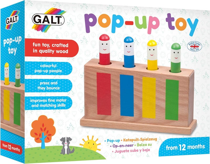 GALT Pop Up Toy, Multicolor - Image 4