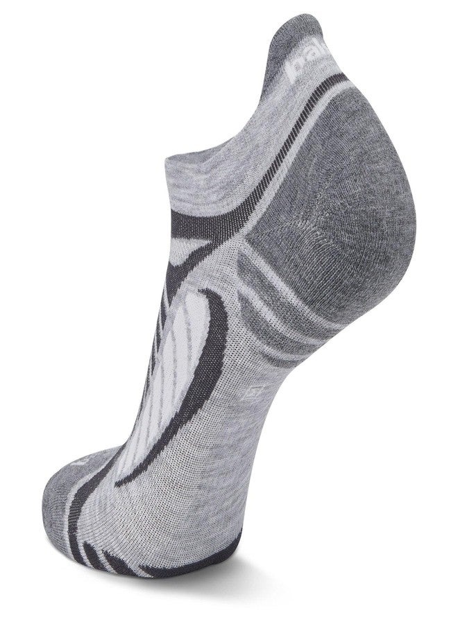 balega, Unisex, Ultralight No Show, Grey/White, Small - Image 5