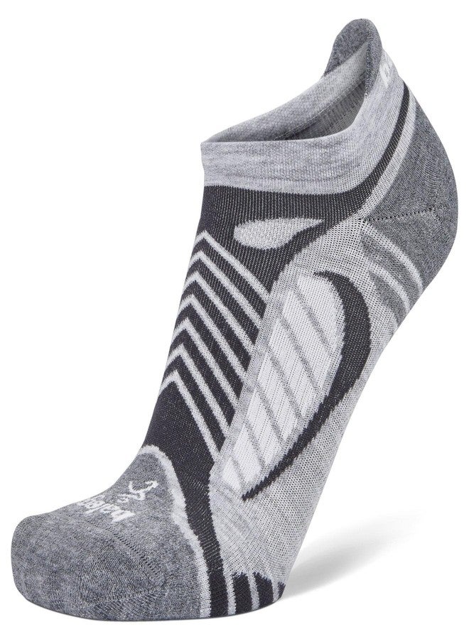balega, Unisex, Ultralight No Show, Grey/White, Small - Image 4