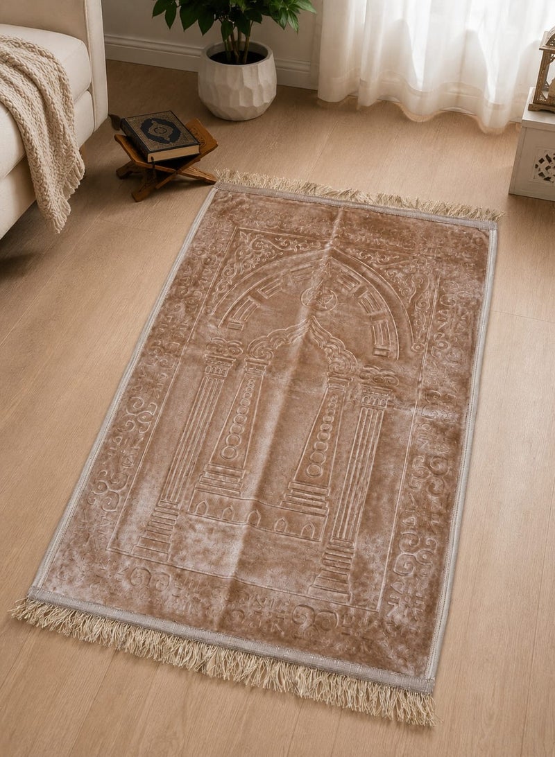 Large velvet prayer rug - Image 2