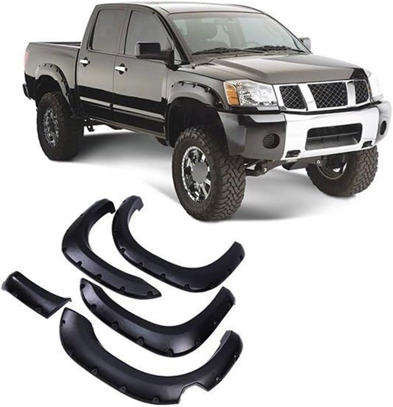 Yurefax Car Mudguards Fender Flares for Nissan Titan - Image 4