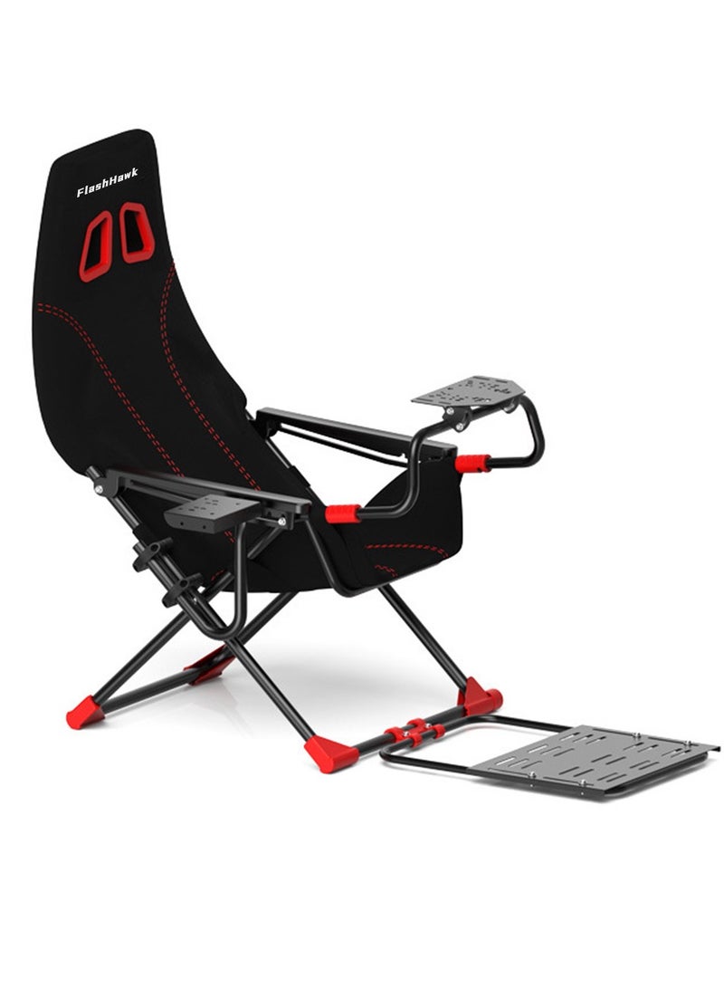 فلاشهوك مقعد ألعاب قابل للطي على عجلة القيادة لوجيتك G920 / G25 / G27 / G29 Thrustmaster - Image 1