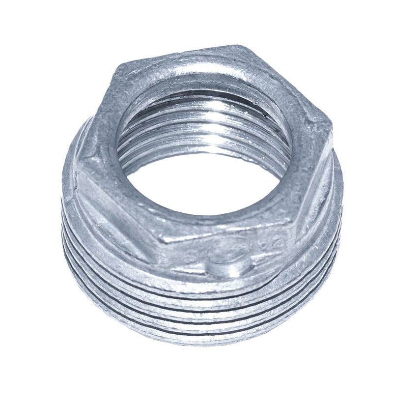 Sigma Electric 1 Count Pack of 1 Gray Sigma Engineered Solutions ProConnex 49001 Rigid Reducing Bushing 34Inch to 12Inch Conduit Fitting 1Pack