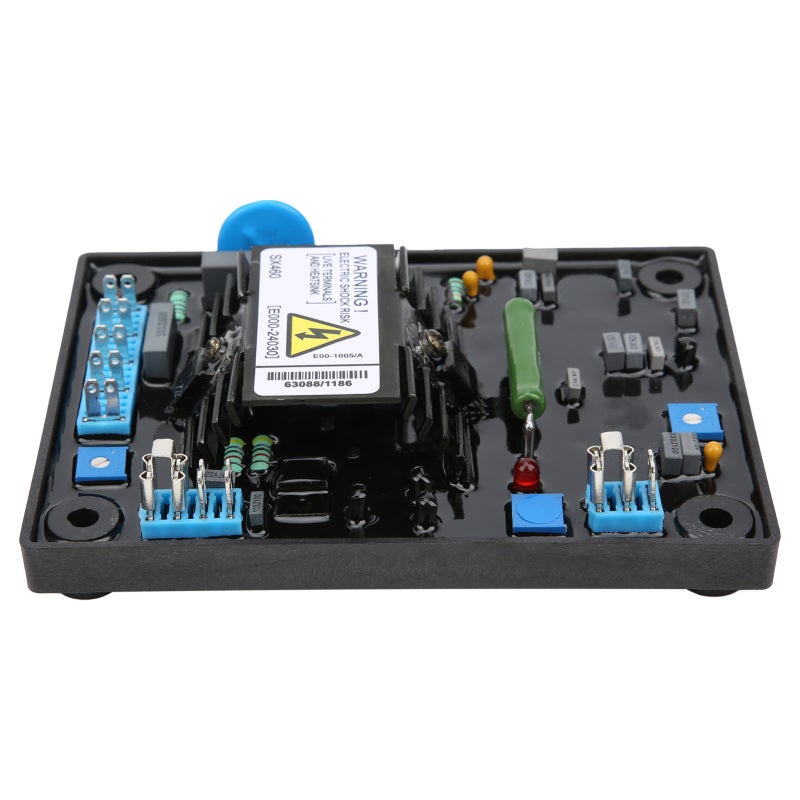 SX460 Generator Voltage Board Plastic 95-132V AC 190-264V AC Input High Accuracy - High Reliability Potentiometer Adjusts Smoothly for Generator Control - Image 2