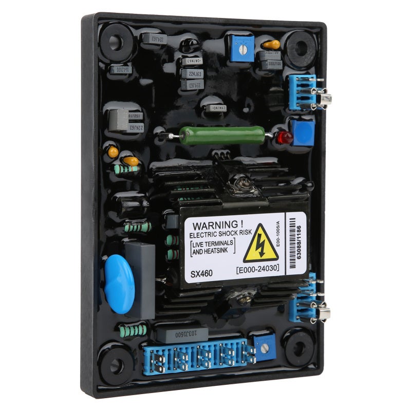 SX460 Generator Voltage Board Plastic 95-132V AC 190-264V AC Input High Accuracy - High Reliability Potentiometer Adjusts Smoothly for Generator Control - Image 3
