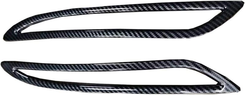 DEMULAX Carbon Fiber Fog Lamp Trim for Tesla Model S - Image 1