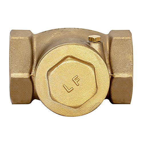 Eastman Brass Swing Check Valve, 1-1/2 Inch IPS, Brass Plumbing Fitting, 20429LF - Image 5