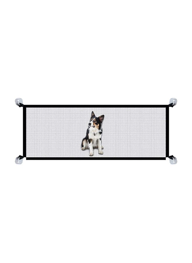 إسكدنيا بوابة أمان شبكية فائقة التحمل للأطفال مزودة بـ 4 خطافات جدارية لاصقة لسهولة التركيب - حجم 180 × 72 سم - Image 4