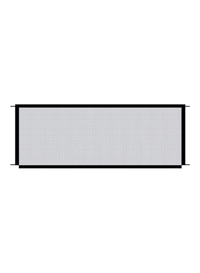 إسكدنيا بوابة أمان شبكية فائقة التحمل للأطفال مزودة بـ 4 خطافات جدارية لاصقة لسهولة التركيب - حجم 180 × 72 سم - Image 1