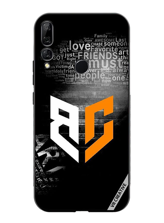 VR CREATIVE Protective Case Cover For Huawei Y9 Prime 2019 Bg Logo Design Multicolour - Image 1