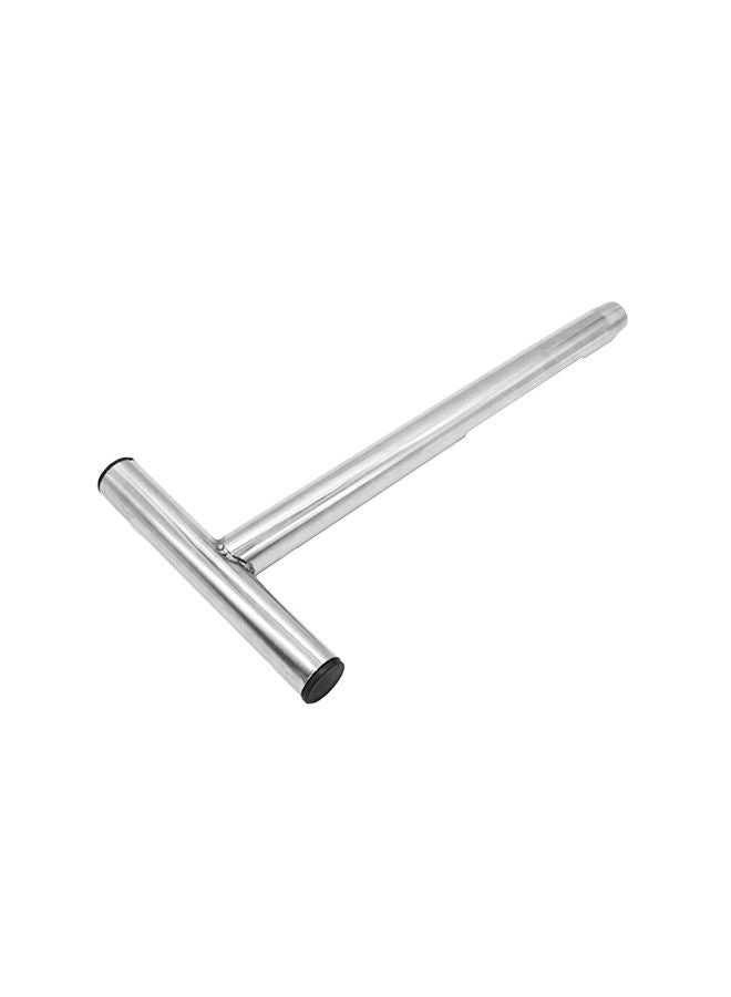12.8'' Soil Sampler Probe T-style Handle Soil Test Kits with 2Pcs Sample Bags Steel Soil Sampling Tool for Garden Lawn Farm Golf Field Forestry Agriculture