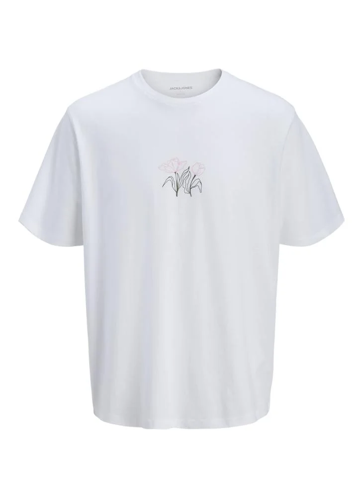 JACK & JONES Jjdrew Crew Neck T-Shirt