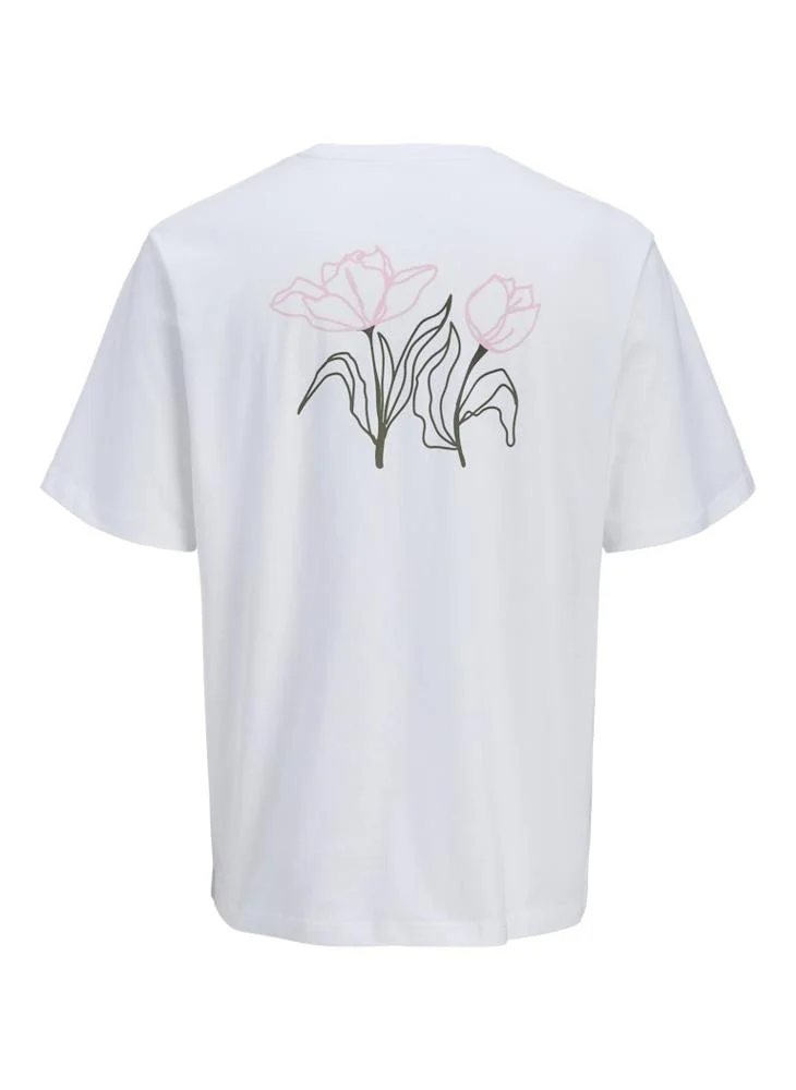 JACK & JONES Jjdrew Crew Neck T-Shirt