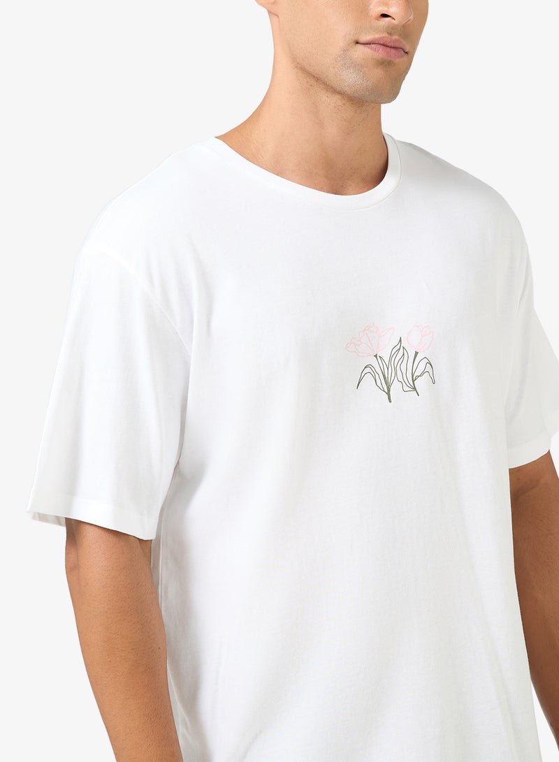 جاك اند جونز تيشيرت جي دريو بياقة دائرية - Image 3