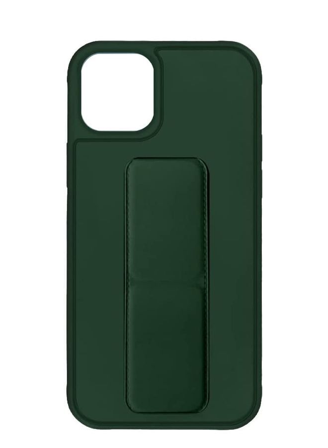 Zolo Finger Grip Holder and standing cover with Car Magnetic Multi-function Shockproof Protective Case Cover For iphone 14 Green - Image 3
