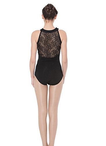 ModLatBal Women's Halter Neck Spandex Cotton Ballet Dance Gymnastics Leotard - Image 3