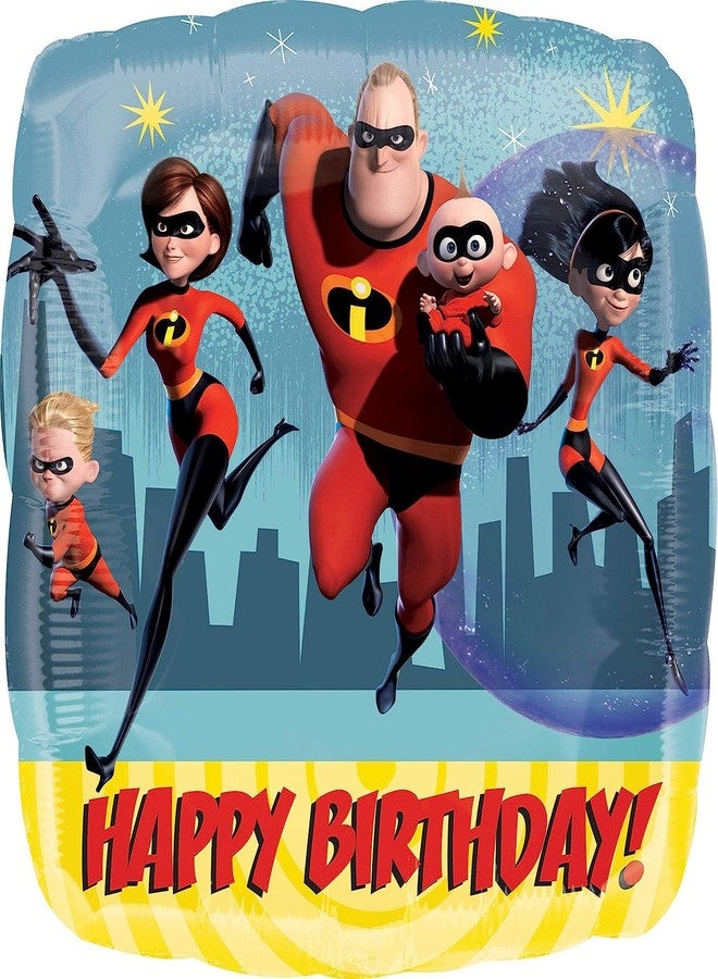 Anagram The Incredibles Birthday Party Supplies 8pc Orbz Balloon Bouquet Decorations - Image 3