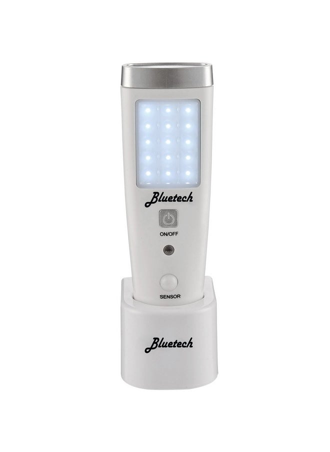 Avalon BLUETECH Avalon LED Flashlight Night Light for Emergency Preparedness, Portable Unit with Motion Detection,Power Failure Light, ETL Approved Blackout Light- 3 Pack, White 
