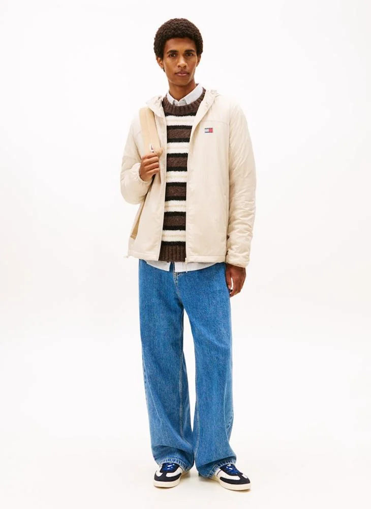 TOMMY JEANS  Fleece Chicago Jacket for Men | Best Price UAE