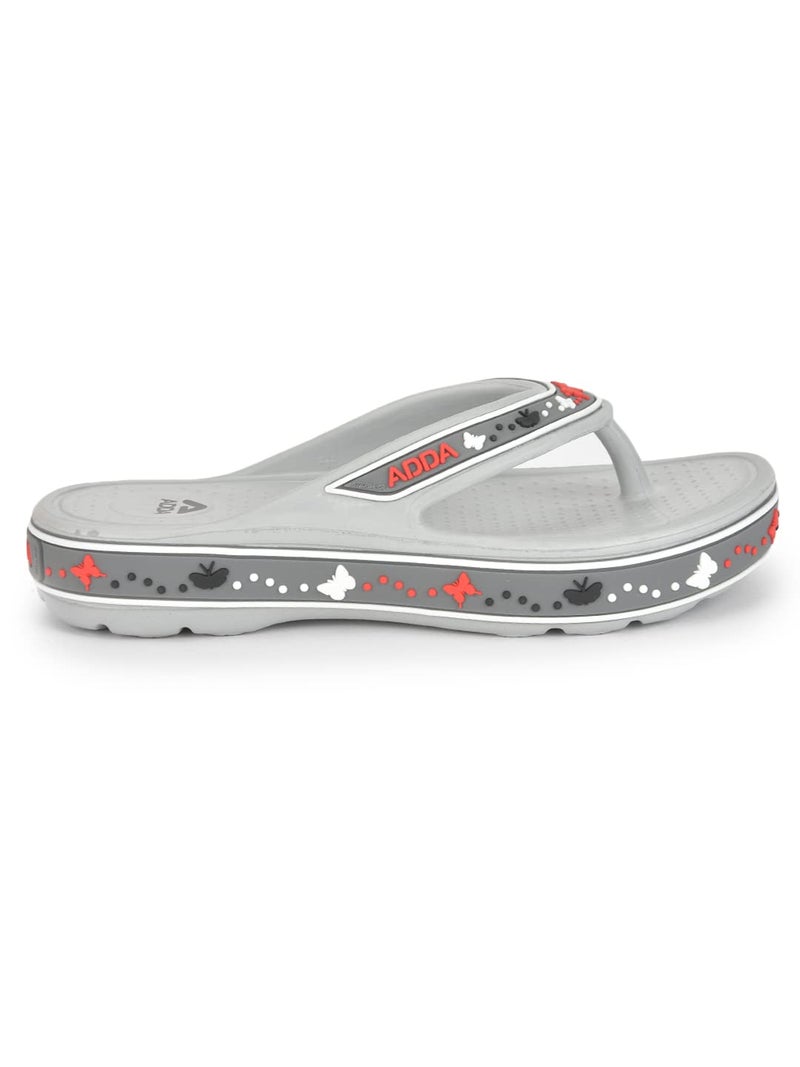 ADDA QUEEN-1 || Durable & Comfortable || Self-Design || Lightweight || Fashionable || EVA Sole || Soft Footbed || Solid || Thong Flip-flops for Women - Image 5