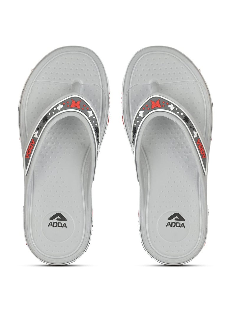 ADDA QUEEN-1 || Durable & Comfortable || Self-Design || Lightweight || Fashionable || EVA Sole || Soft Footbed || Solid || Thong Flip-flops for Women - Image 3
