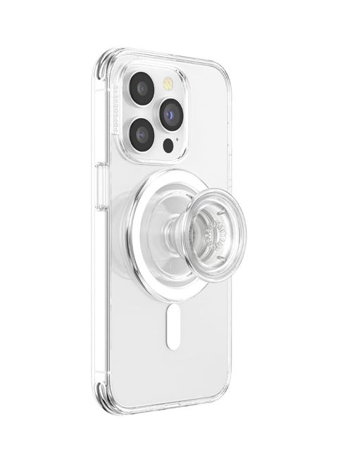 Mobile phone grip compatible with MagSafe, MagSafe adapter ring included, mobile phone holder, wireless charging compatible