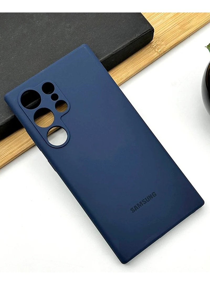 BORTONY Samsung Galaxy S25 Ultra Case Liquid Soft Silicone Gel Rubber Galaxy S25 Ultra Cover Anti Scratch Genuine Phone Case for Galaxy S25 Ultra 6.8 inch - Image 3