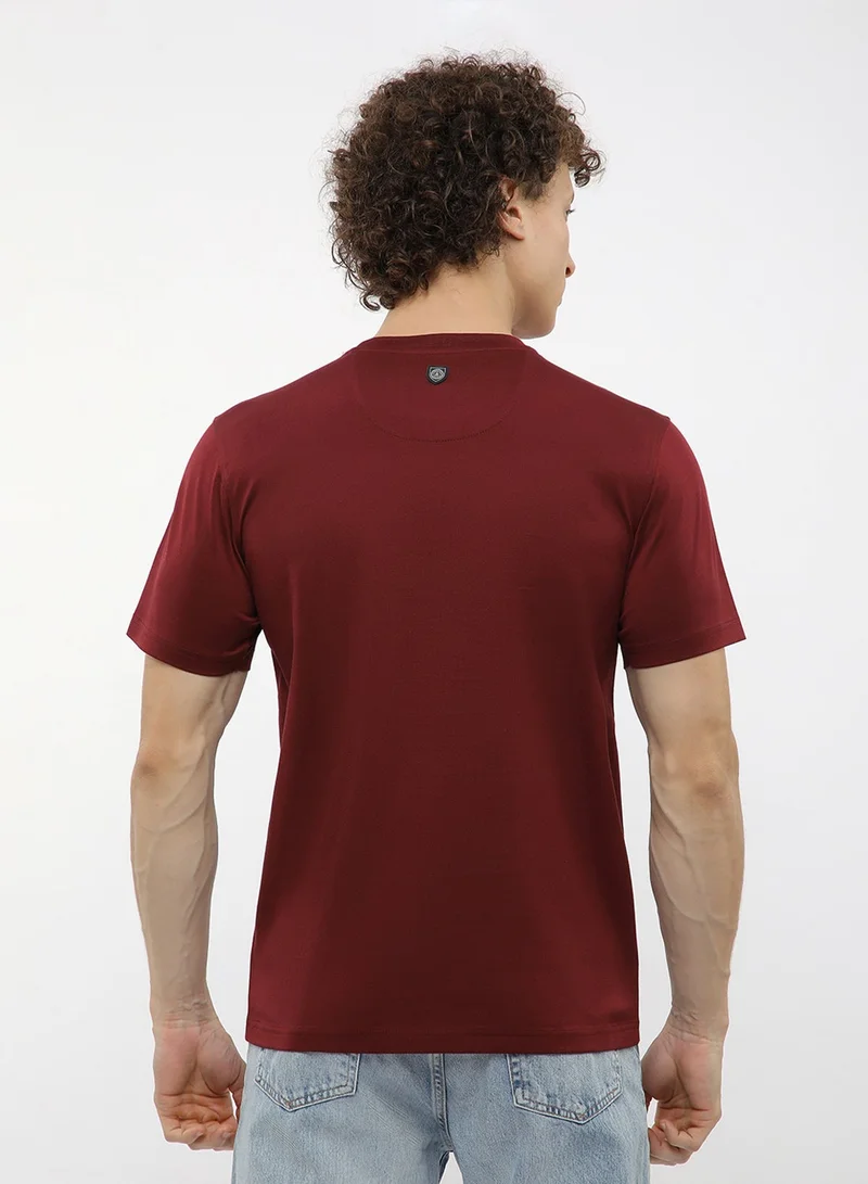 BEVERLY HILLS POLO CLUB  Logo Crew Neck T-Shirt for Men | Best Price UAE