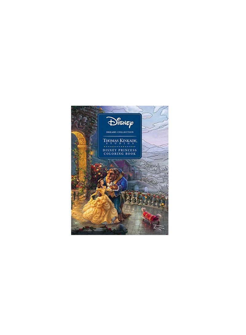 كتاب تلوين أميرات ديزني من مجموعة "أحلام ديزني" (Disney Dreams Collection) - استوديوهات توماس كينكيد
