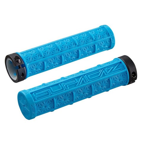 Supacaz Bar Grips MTB Silicone Cushion ShockproofBlue pair Blue pair