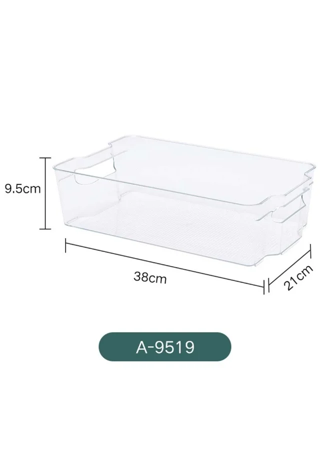 DANUBE HOME Danube Home Proo Fridge Organiser 38 X 21 X 9.5Cm | Pet Fridge Organiser | Fruits And Vegetables Storage Box For Home - Clear