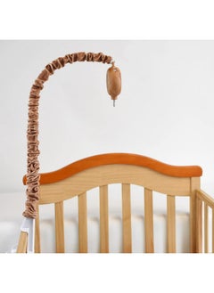 Hleeduo HLEEDUO Baby Mobile arm with Music Box Motor， Crib Mobile arm with mobiles Motor Spinner.26 Inch Wooden Crib Mobile arm for Crib Nursery Mobile arm. Nursery Mobile Attachment,Mobile arm for Crib  - Image 2
