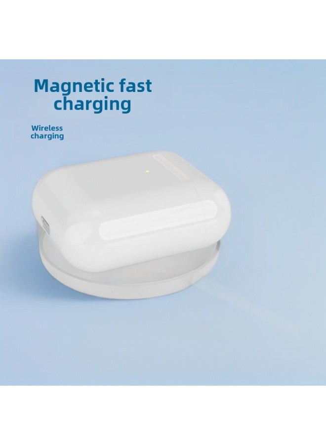 Private Model 15W Single Charge Wireless Charger For Apple Mobile Phone Headset Watch Wireless Charger Manufacturers-Color:White  - Image 3