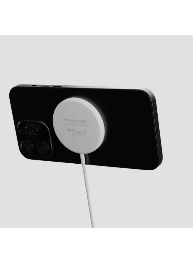 Private Model 15W Single Charge Wireless Charger For Apple Mobile Phone Headset Watch Wireless Charger Manufacturers-Color:White  - Image 5