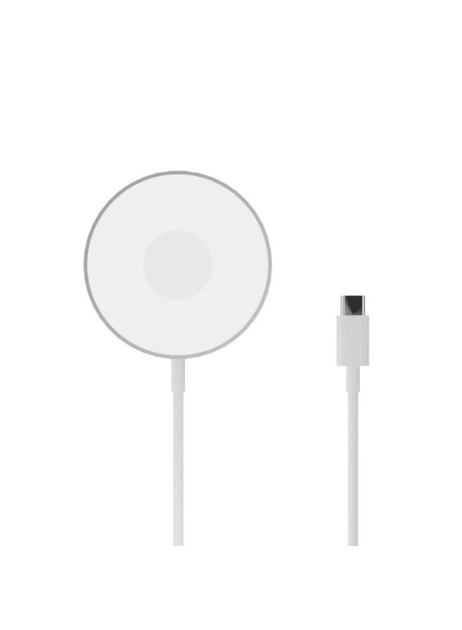 Private Model 15W Single Charge Wireless Charger For Apple Mobile Phone Headset Watch Wireless Charger Manufacturers-Color:White  - Image 1