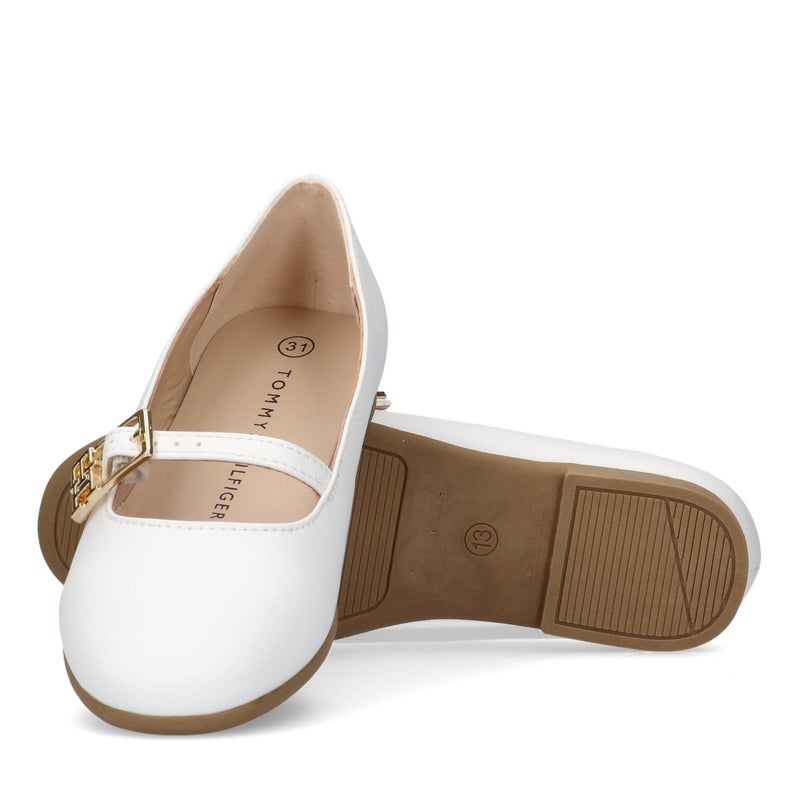 تومي هيلفيغر حذاء باليرينا سهل الارتداء للأطفال - Image 4