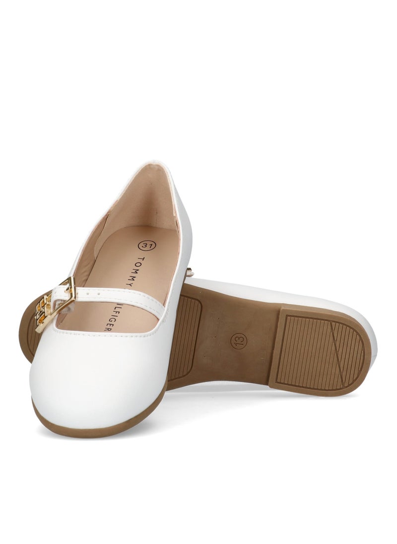 TOMMY HILFIGER Kids Slip On Ballerina  - Image 4