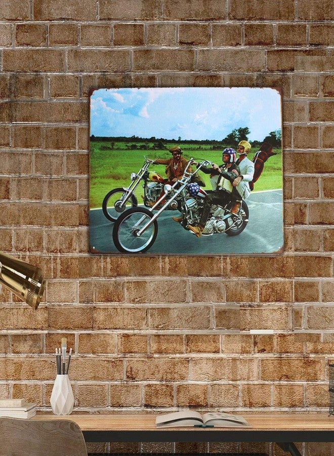 SUMIK Easy Rider (1969), Metal Tin Sign, Wall Decorative Sign By 66retro - Image 2