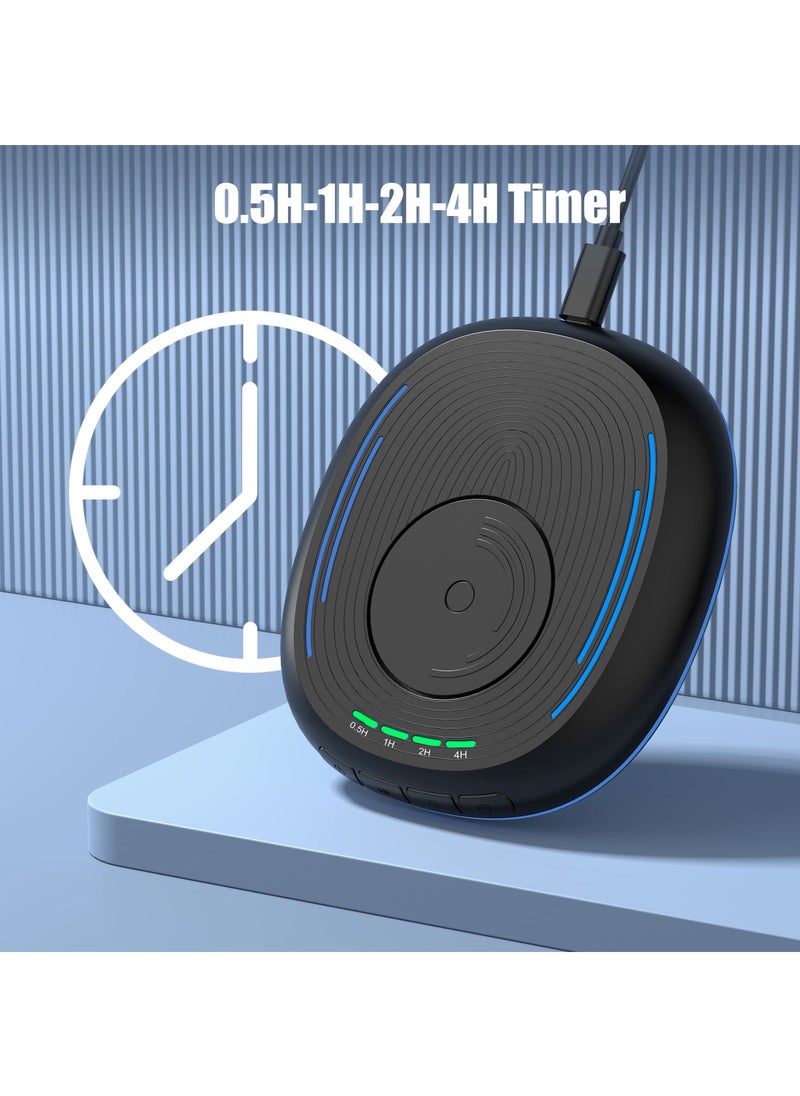 Mouse Mover Jiggler, Undetectable Mouse Mover Jiggler with Timer for Computer Laptop Awakening, ON/Off Switch, Breathing Light Mouse Wiggler, Simulate Mouse Automatic Random Movement, Keeps PC Active